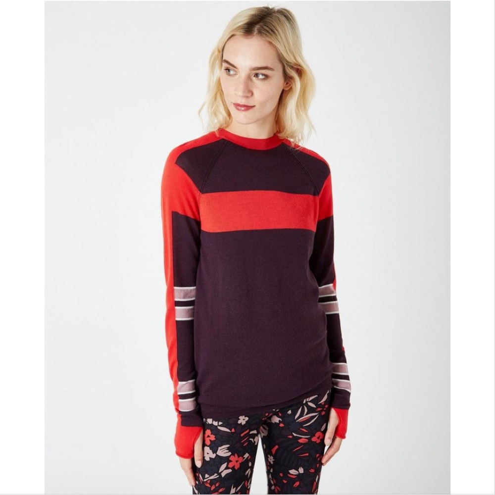 Sweaty Betty Rebel Merino Wool Seamless Knitted Sweater